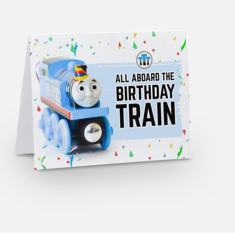 Totally Thomas Town Happy Birthday Card with Envelope - Thomas