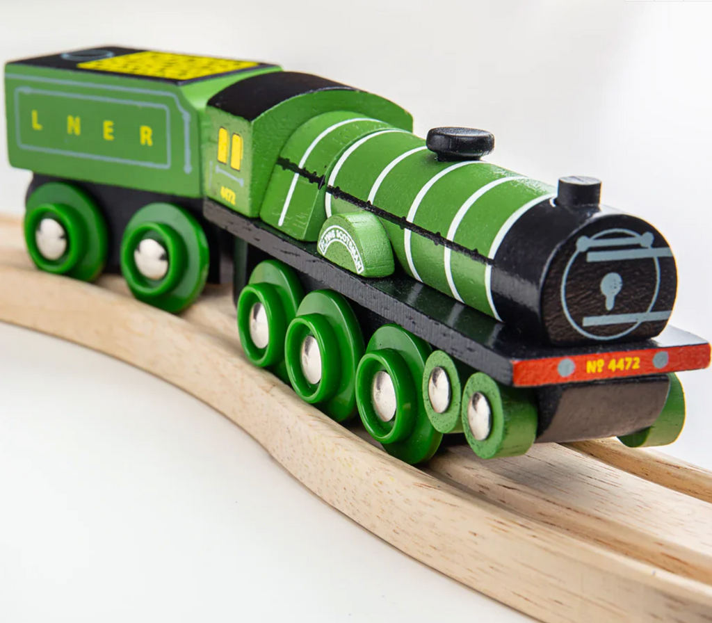 Flying Scotsman Heritage Collection BIGJIGS Rail Wooden New in Box Totally Thomas Town