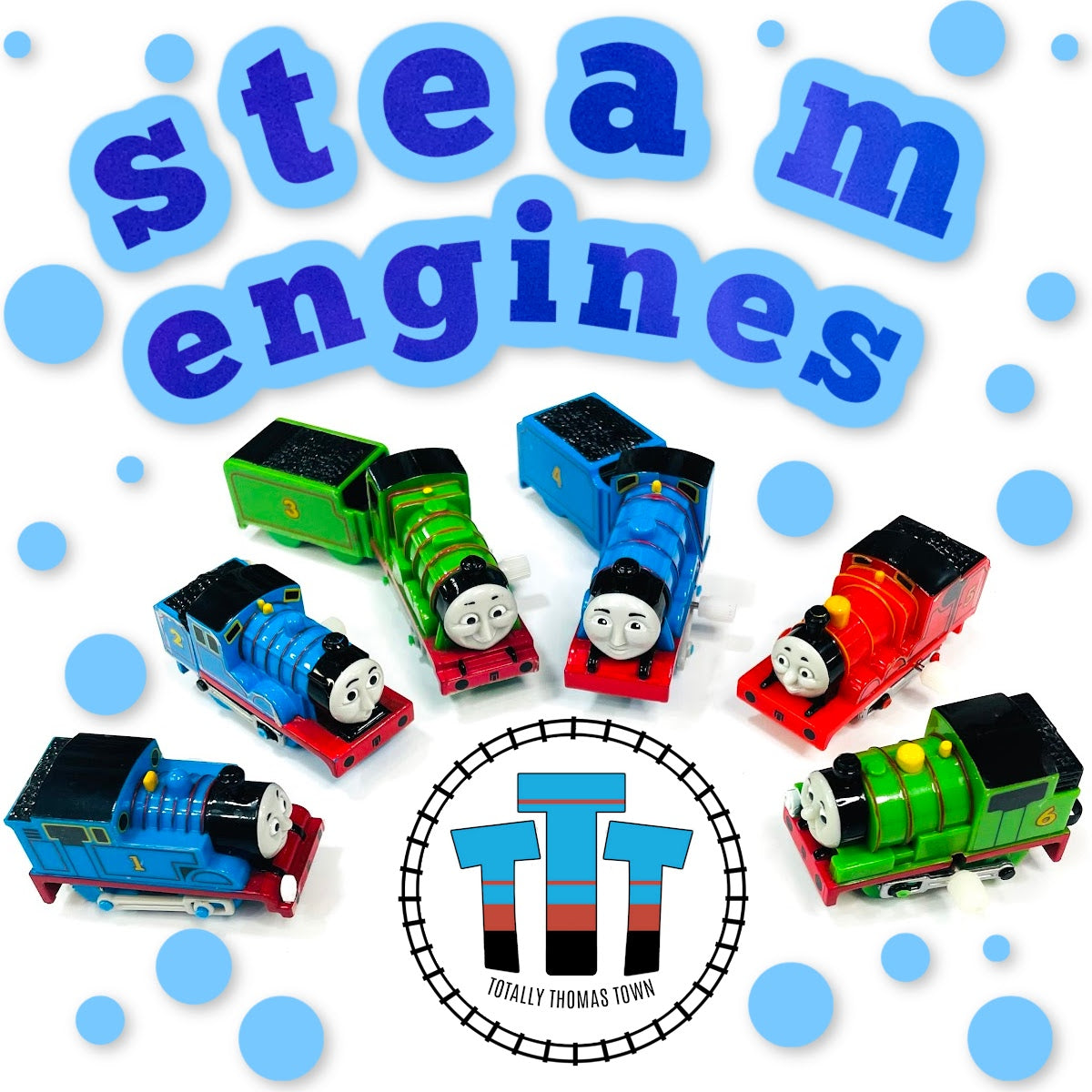 Sjs Engine Sticker Totally Thomas Town Large Custom Steam Engines Sticker