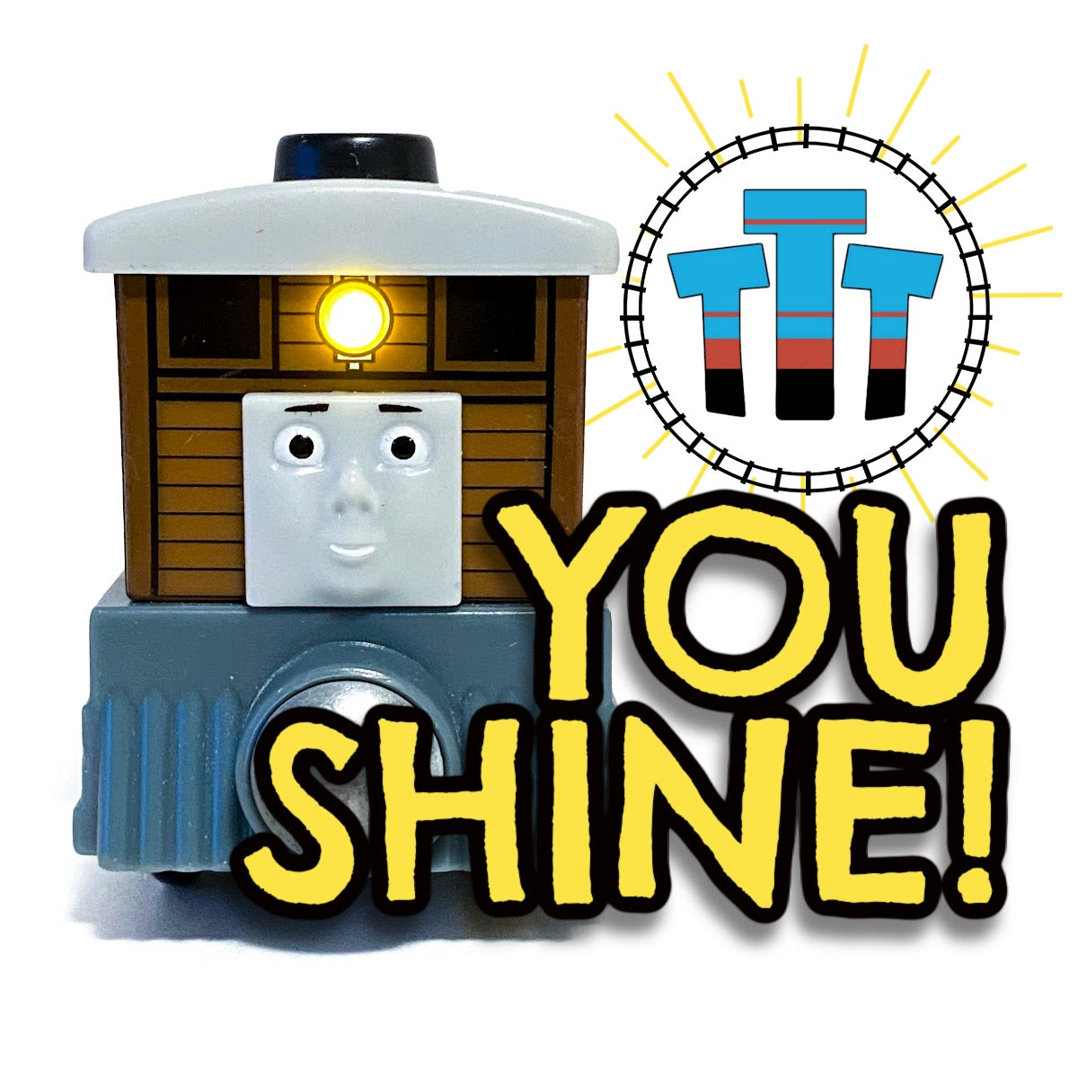 Totally Thomas Town Custom Toby Sticker