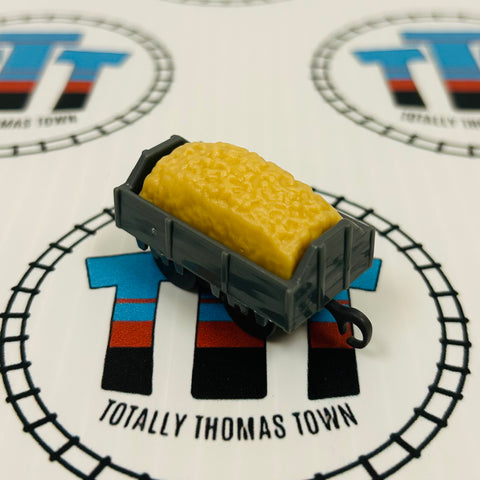 Truck with Yellow Gravel Pull Along Capsule Plarail - Used