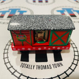 Holiday Express Box Car Stiff to Open and Close (1 Scene Removed) (2003) Used - Take Along