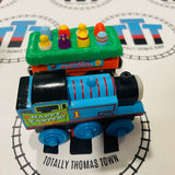 Easter Thomas and Chick Car with Sound (Learning Curve) Good Condition Wooden - Used