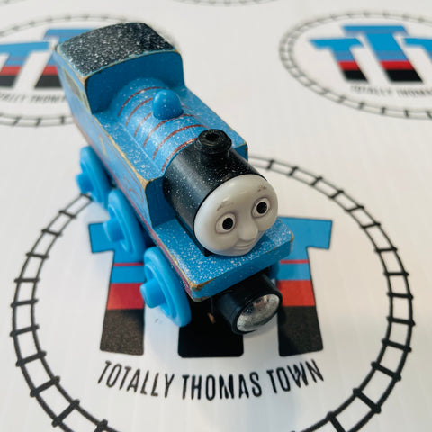 Winter Wonderland Thomas (Mattel) Fair Condition Chipping Paint Wooden - Used