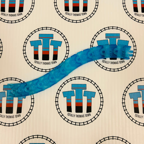 Clear Blue Flexi-Rail Track Capsule Plarail - Used