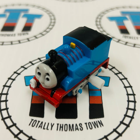 Thomas Eyes Up Newer Face No Stickers Capsule Plarail Wind Up - Used