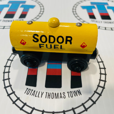 Sodor Fuel Tanker (Learning Curve 2003) Good Condition Wooden - Used