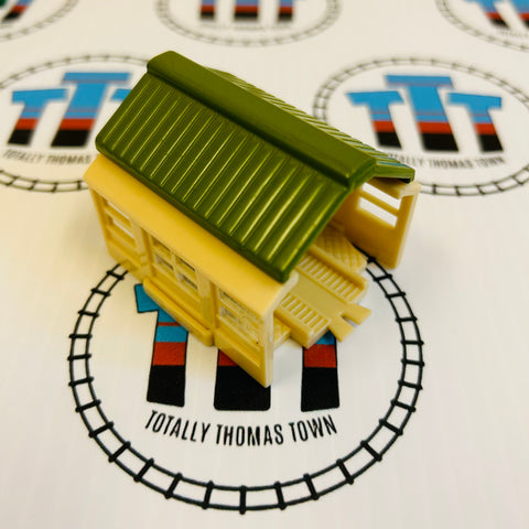 Green and Cream Shed Capsule Plarail - Used