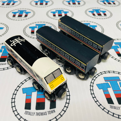 BRIO InterCity Train #33421 Wooden Rare - Used