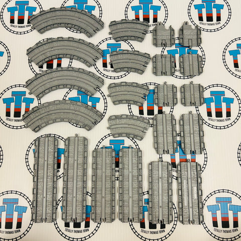 Curved & Straight Track Pack Complete Used - Take Along