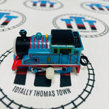 Metallic Blue Thomas Capsule Fair Condition Wind Up - Used