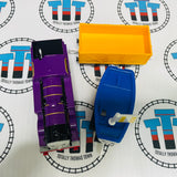 Ryan, Skiff and Cargo Car New no Box - TOMY