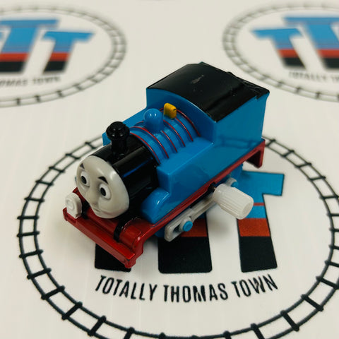 Surprised Thomas Newer Face No Stickers Capsule Plarail Wind Up - Used