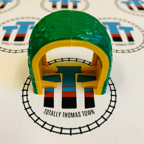 Green and Yellow Tunnel Capsule Plarail - Used