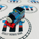 Metallic Blue Thomas Capsule Fair Condition Wind Up - Used