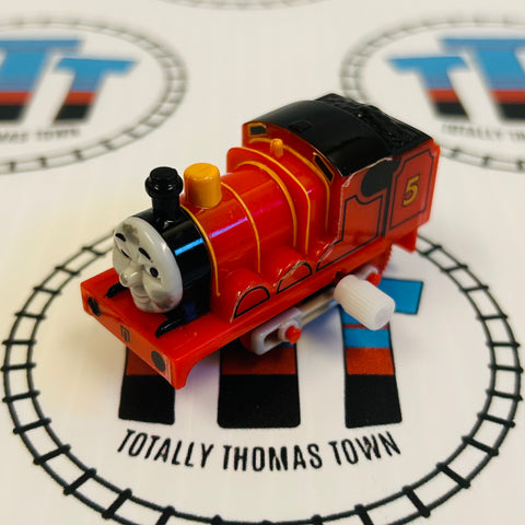 Dirty James Peeling Stickers Capsule Plarail Wind Up - Used