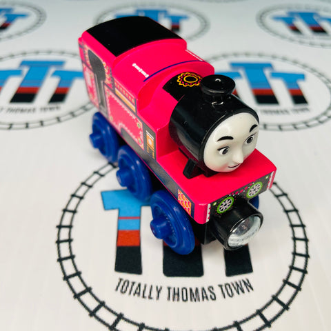Ashima Blue Wheels (Thomas Wood Mattel) Good Condition Wooden - Used