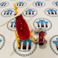 BRIO Rescue Helicopter 33797 Wooden - Used