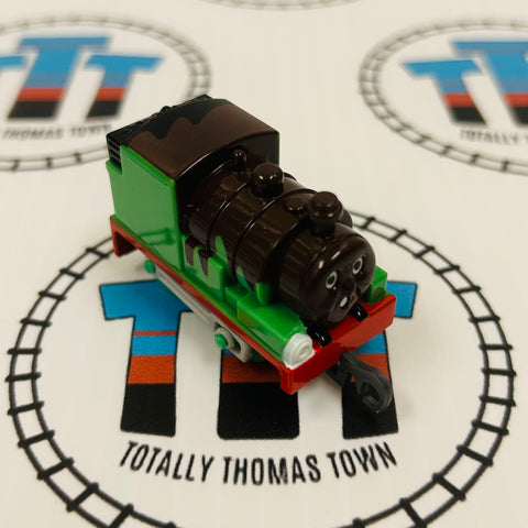 Percy’s Chocolate Crunch No Stickers Pull Along Capsule Plarail - Used