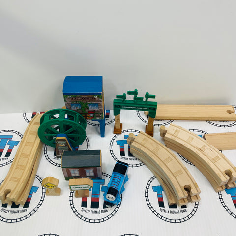 Steaming Around Sodor Set with Sign and Thomas Wooden - Used