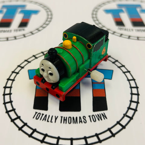 Percy Eyes Right Older Version Capsule Plarail Fair Condition Wind Up - Used