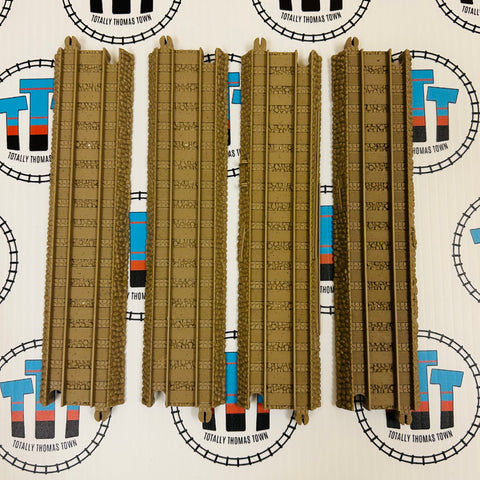 Long Straight Pack 4 Pieces Used - Trackmaster