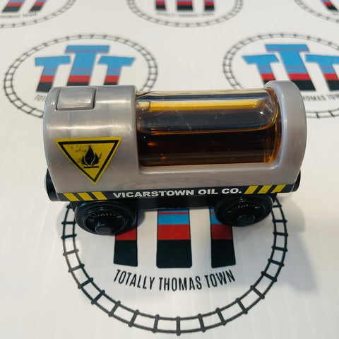 Oil Car with Light (Mattel) Good Condition Wooden - Used