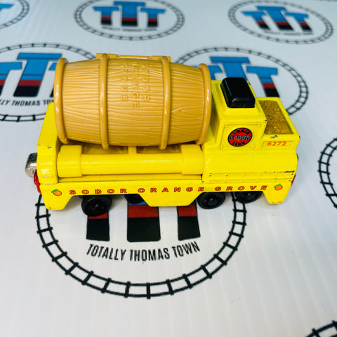 Orange Barrel Car Used - Take Along