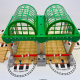 Knapford Station with Lights and Track Wooden - Used