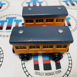 Light up and Reveal (Roll and Glow) Annie and Clarabel (Mattel) Very Good Condition Wooden - Used