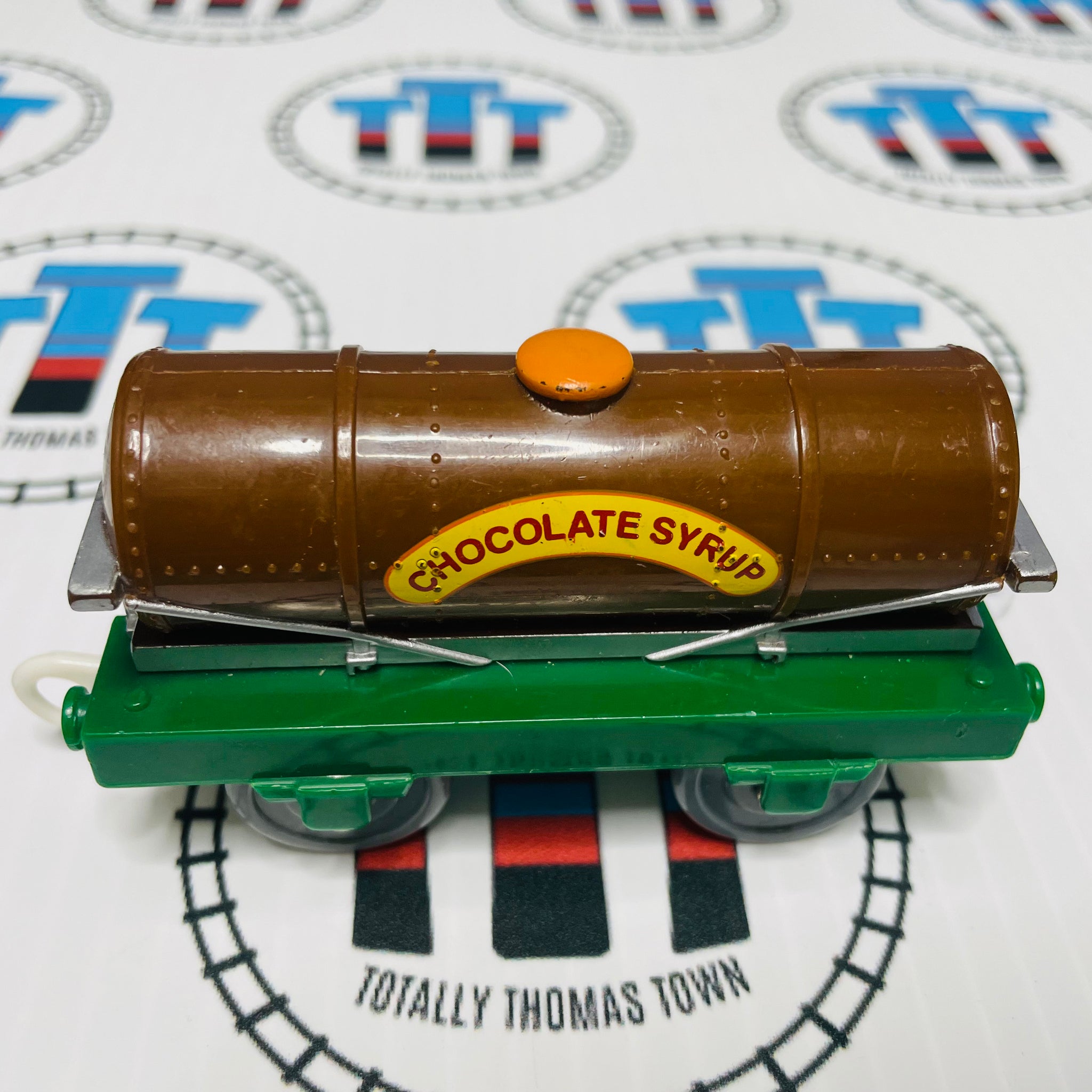 Chocolate Syrup Tanker Used - Trackmaster – Totally Thomas Town