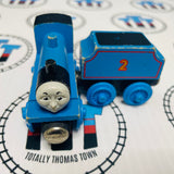 Edward & Tender Flat Magnet with Staples #4 Very Rare Wooden - Used