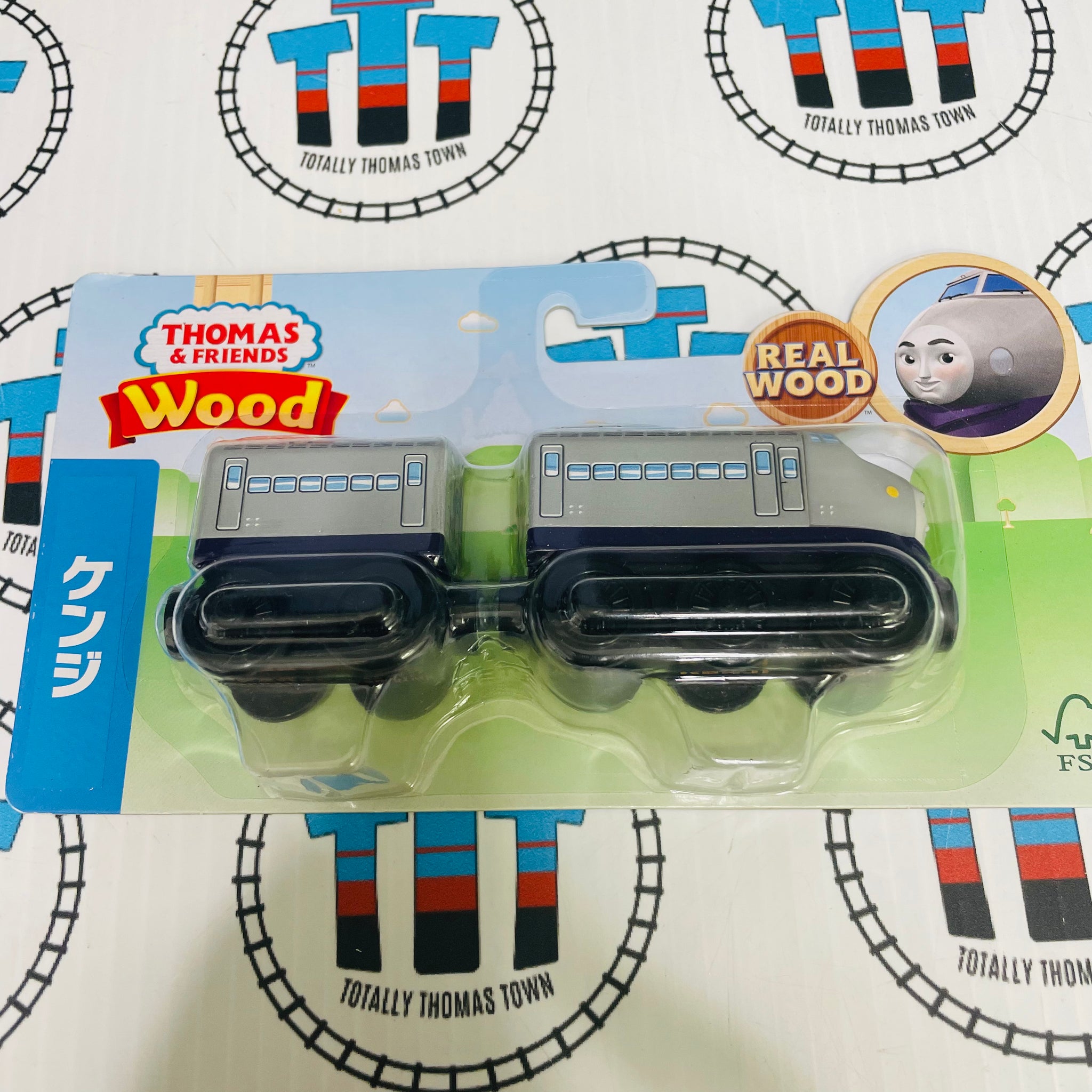 Kenji & Tender (Thomas Wood Mattel) Wooden - New in Box – Totally