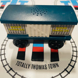 Box Car with Sound (Cows and Dog Sound) (TOMY) Wooden - Used