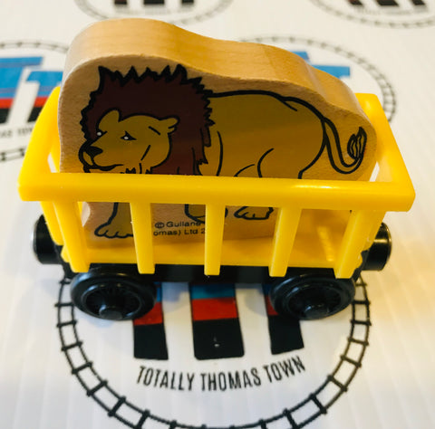 Circus Train with Lion Wooden - Used