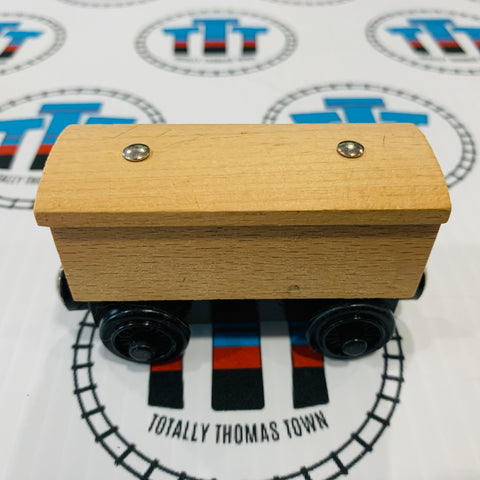Plain Box Car (Mattel) Wooden - Used