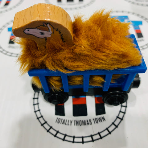 Llama Car (Mattel) Good Condition Wooden - Used
