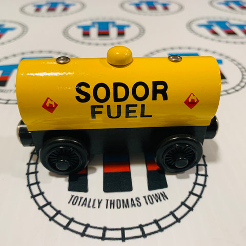 Sodor Fuel Tanker (Learning Curve 2003) Very Good Condition Wooden - Used