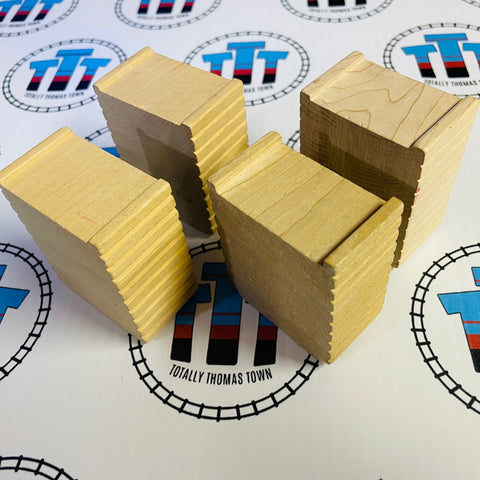 Riser Blocks 4 Pieces Wooden Thomas Brand - Used