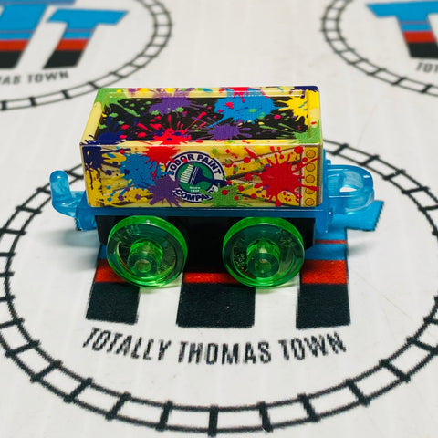 Neon Splatter Cargo Truck Used - Minis