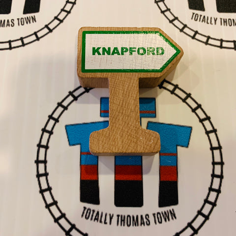 Knapford Sign Wooden - Used
