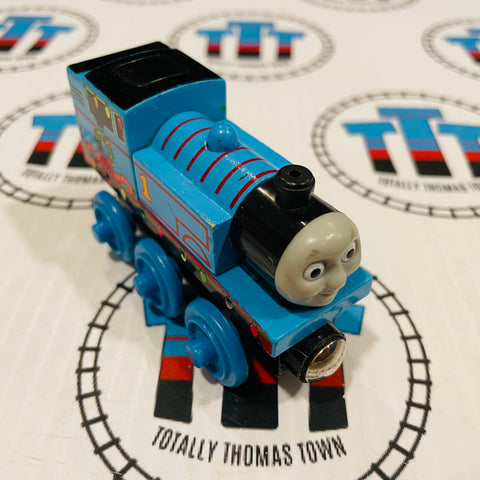 Thomas Holiday Lights Newer Face (Learning Curve) Wooden - Used
