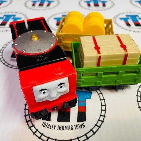 Glynn with Cargo Cars (2013) Rare Good Condition - Trackmaster Revolution