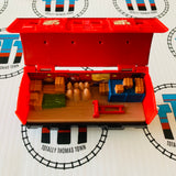 See-Inside Mail Car (Parcels and Dolly) Used - Trackmaster