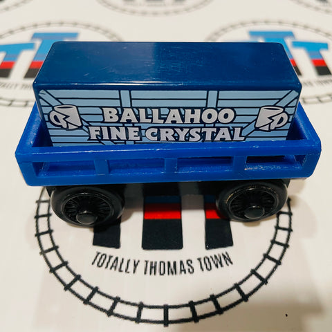 Blue Cargo Car with Crystal Cargo Wooden - Used