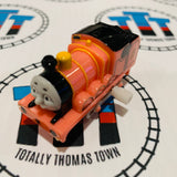 Pink James Capsule Plarail Wind Up - Used