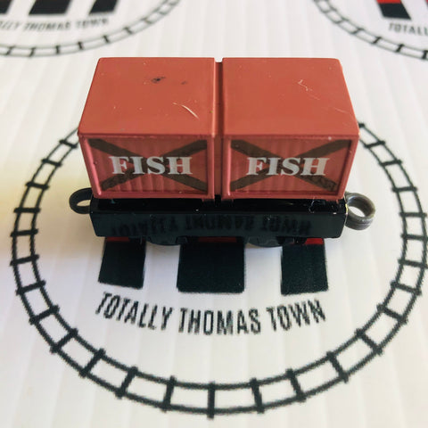 Fish Crate Pull Along Capsule Plarail - Used