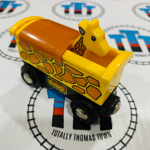 BRIO Giraffe Train Wooden - Used