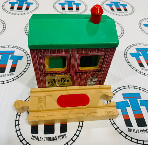 McColl's Pig Shed with Sound No Pig Wooden - Used