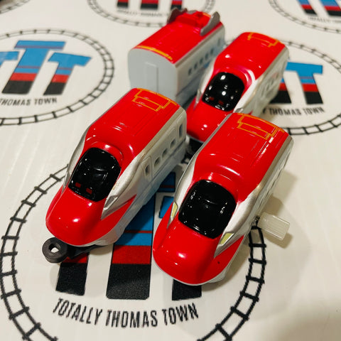 E6 Shinkansen Wind Up Capsule Plarail - Used